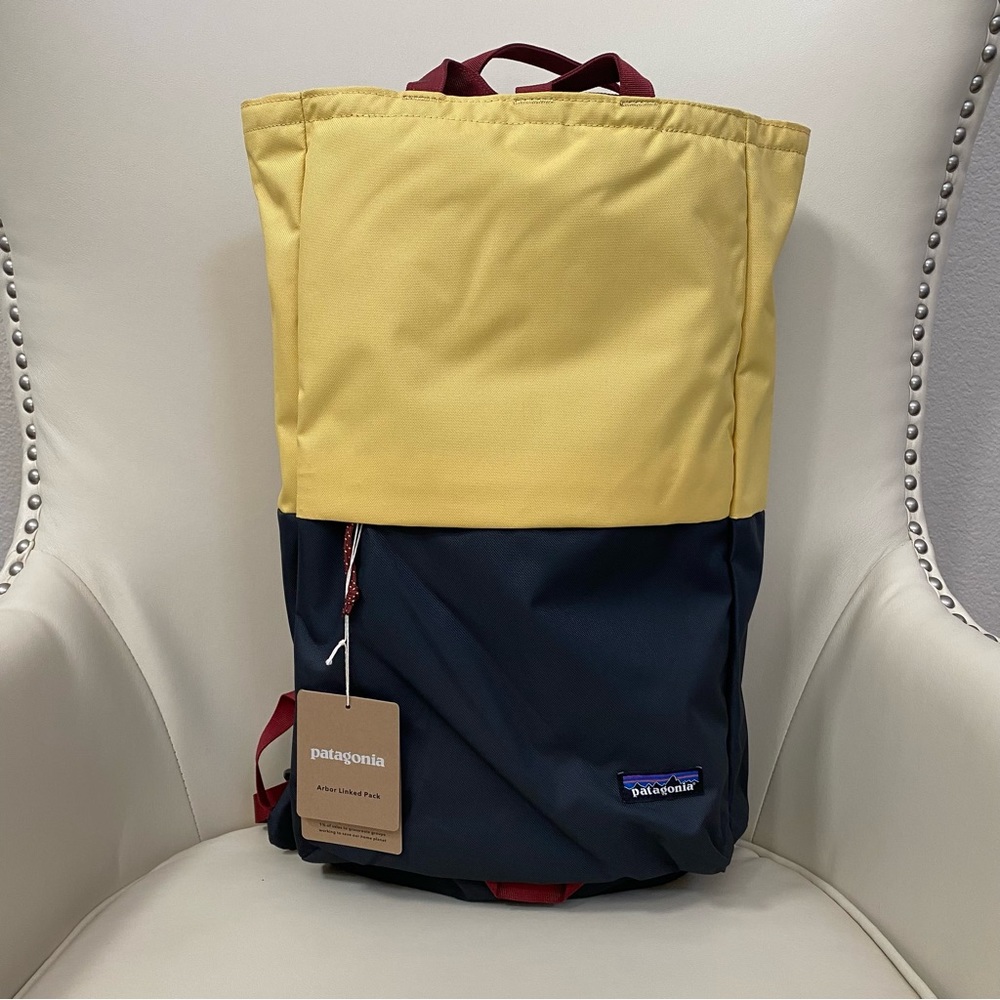 New Patagonia arbor linked pack 25l lightweight patchwork backpack leisure - Picture 3 of 9